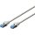 DIGITUS Patchkabel Cat5e SF/UTP Ste. RJ45 10.00m grau Polybeutel