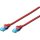 DIGITUS Patchkabel RJ45 U/UTP Cat5e 5.00m rot Hebelschutz