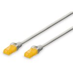 DIGITUS Patchkabel RJ45 U/UTP Cat6A 2.00m grau o....