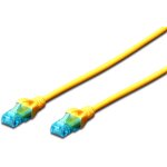 DIGITUS Patchkabel RJ45 U/UTP Cat5e 2.00m gelb...