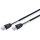 DIGITUS Patchkabel Cat6 S/FTP 2xRJ45 1.0m schwarz Outdoor