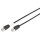 DIGITUS Patchkabel Cat6 S/FTP 2xRJ45 10.0m schwarz Outdoor