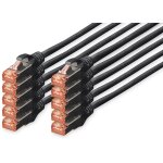 DIGITUS CAT 6 S/FTP Patchkabel. 10 Stück. 0.25m....