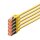 DIGITUS CAT 6 S/FTP Patchkabel. 5 Stück. 10m. gelb