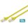 DIGITUS CAT 6A S/FTP Patchkabel. 10 Stück. 1m. gelb