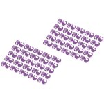 DIGITUS Farbclips für Patchkabel 100 Stk. Violett