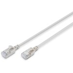 DIGITUS Patchkabel CAT 6A F/FTP Slim 0.50m grau