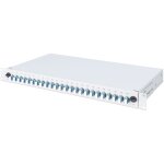 DIGITUS LWL Spleißbox 1HE bestückt 24x LC DX...