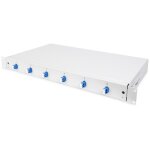 DIGITUS LWL Spleißbox 1HE bestückt 6x LC DX...