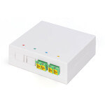 DIGITUS FTTH Gehäuse mit 2 x LC/APC DX Kupplung mit...