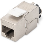 DIGITUS Keystone Jack Cat6a RJ45 -> LSA geschirmt 500MHz