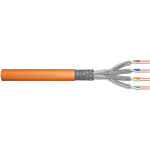 DIGITUS CAT.7 S/FTP Verlegekabel. simplex. 1000m. orange...