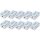 DIGITUS Verbindungsmodul CAT 6 für Twisted Pair Kabel 10 Stk