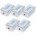 DIGITUS Verbindungsmodul CAT 6 für Twisted Pair Kabel 5 Stk