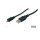 DIGITUS USB 2.0 Anschlusskabel Typ A -mikro B St/St 3.0m. sw