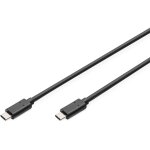DIGITUS USB 2.0 Anschlusskabel Typ C -C M/M 3.0m. sw