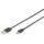DIGITUS USB 2.0 Anschlusskabel Typ C -A St/St 1.0m. sw
