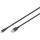 DIGITUS USB 2.0 Kabel Typ A-Lightning Silikon 1m MFI schwarz