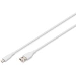 DIGITUS USB 2.0 Kabel Typ A-Lightning Silikon 2m MFI...