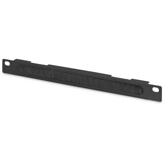 DIGITUS 254mm (10") 0.5HE Kabelzuführung schwarz