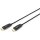 DIGITUS HDMI AOC Hybrid Glasfaserkabel UHD 8K 30m schwarz