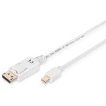 DIGITUS DisplayPortKabel miniDP -> DPort St/St 2m 1.1a...
