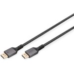 DIGITUS DisplayPort Anschlusskabel 2m Aluminium 8K schwarz