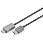 DIGITUS Adapterkabel DP -> HDMI A St/St 8K 1m schwarz