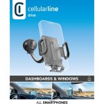 Cellularline KFZ-Halterung HUG FLEXI mit Supergrip-Saugnapf