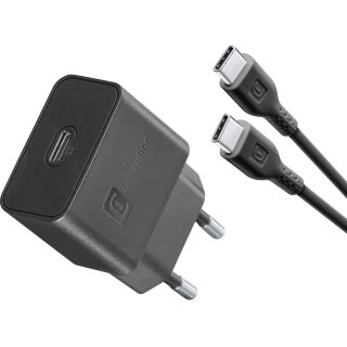 Cellularline USB-C SuperfastChargerKit 25W mitKabel f.Samsung