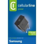 Cellularline USB-C Super Fast Charger PD 25W - Samsung
