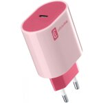 Cellularline USB-C CHARGER PD 20W RED PINK