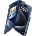 Cellularline Book Agenda 2 Case iPhone 15 Pro Max Blue