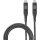 Cellularline 5A Fast Transfer Cable 1m USB Typ-C/ Typ-C Black