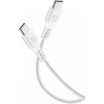 Cellularline Power Data Cable 0.6 m USB Typ-C/ Typ-C White