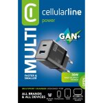 Cellularline USB Charger Multipower Micro 30W GaN 2 Ports...