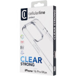 Cellularline Clear Strong Case iPhone 16 Pro Max