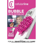 Cellularline Bubble Selfie Saugnapfhalter Pink