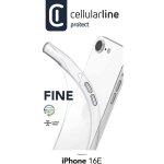 Cellularline Fine Case fr Apple iPhone 16e Clear