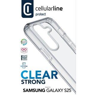 Cellularline Clear Strong Case fr Samsung S25