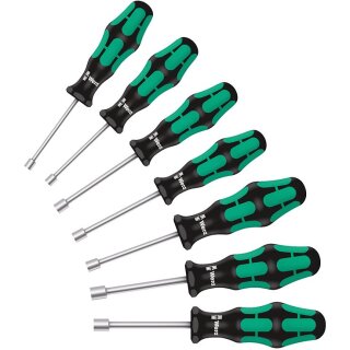 Wera 395 HO/7 SM Steckschlüssel-Schraubendrehersatz