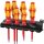 Wera Schraubendrehersatz Plus Serie 100 + Rack 6-tlg. 160i/6
