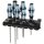 Wera 3334/3355/6 Schraubendrehersatz. Edelstahl + Rack
