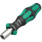 Wera Bits-Handhalter mit Ratschenfunktion 1/4". 838...