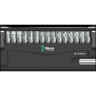 Wera Bit-Check 30 Metal 1 SB