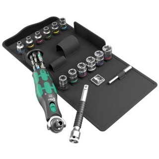 Wera Zyklop Pocket Set 3 Knarren-/Schraubendreher 27tlg.8009