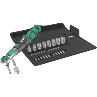 Wera Safe-Torque A 2 Set 1. 1/4" Sechskant 2-12Nm. 23-teilig