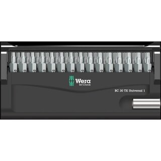 Wera Bit-Check 30 TX Universal 1 SB