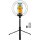 Logilink Smartphone-Ringlicht m.Selfie-Stick-Stativ.DM 20cm