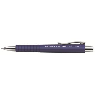 FABER-CASTELL Kugelschreiber Poly Ball M blau